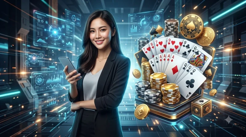 Giao diện chơi Phỏm LuckBet chuyên nghiệp