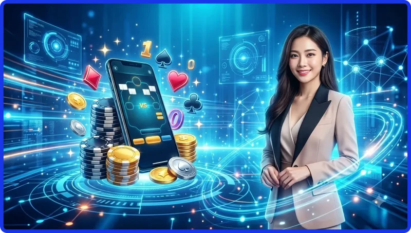Giao diện chơi Phỏm LuckBet chuyên nghiệp