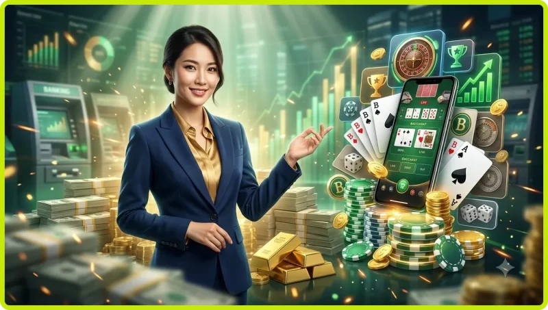 Người chơi trải nghiệm Baccarat trực tuyến tại LuckBet